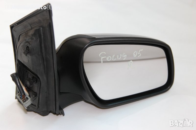 Дясно електрическо огледало Ford Focus MK2 (2004-2008г.) 1371202 / 5 пина / ✔️Цвят: Светло сив, снимка 1