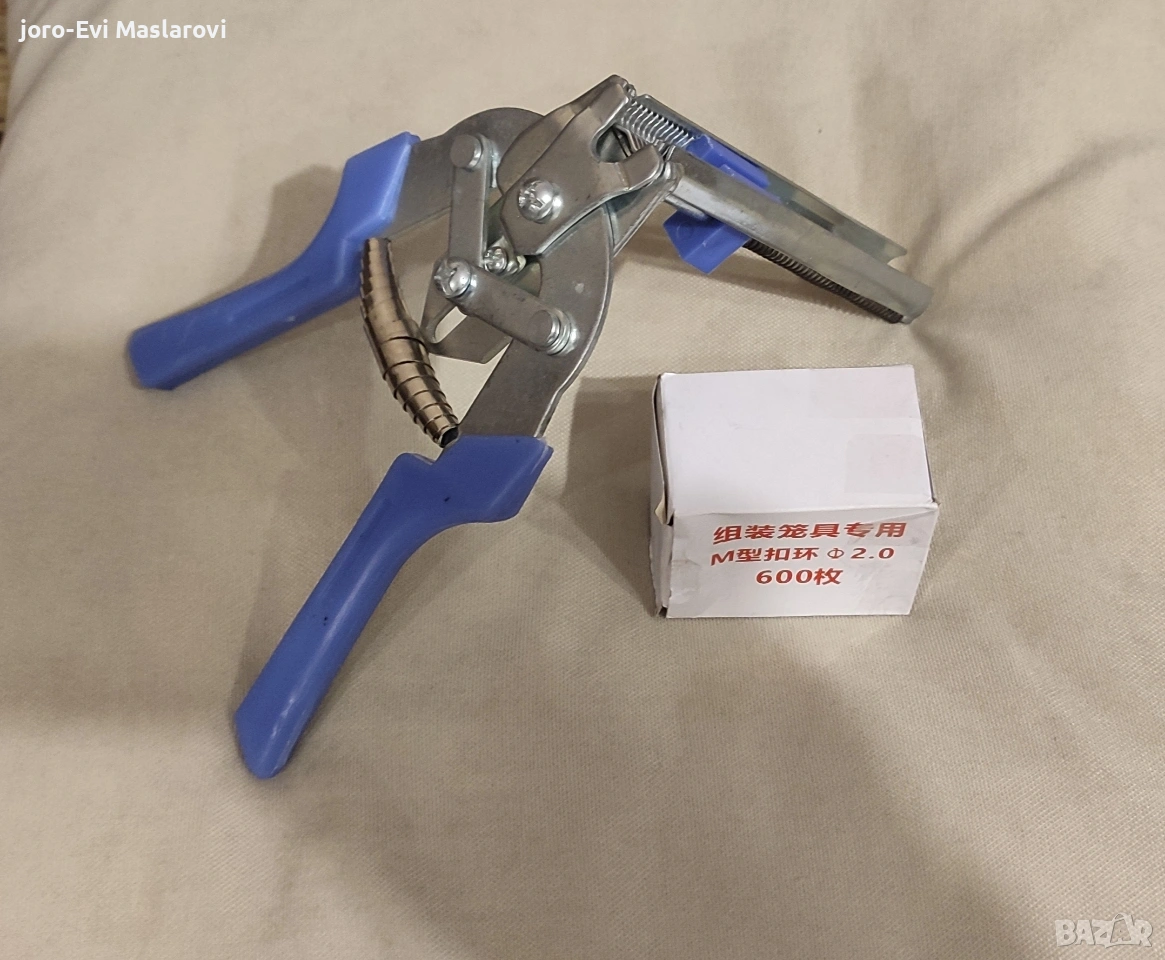 клещи за връзване на колбаси , снимка 1