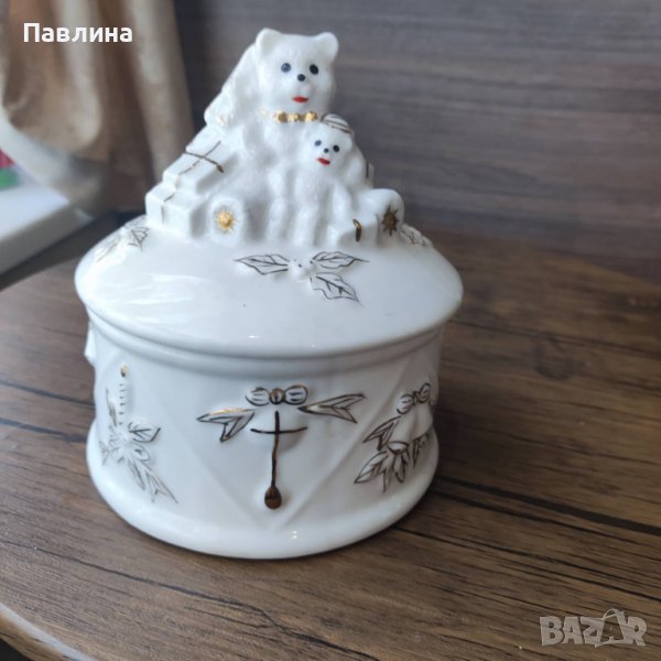 Порцеланова кутия с мечета, снимка 1