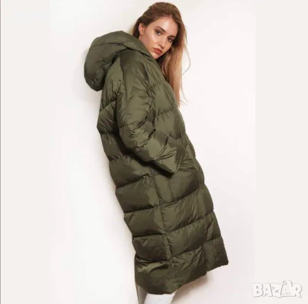 Дълго дамско зимно яке , снимка 1