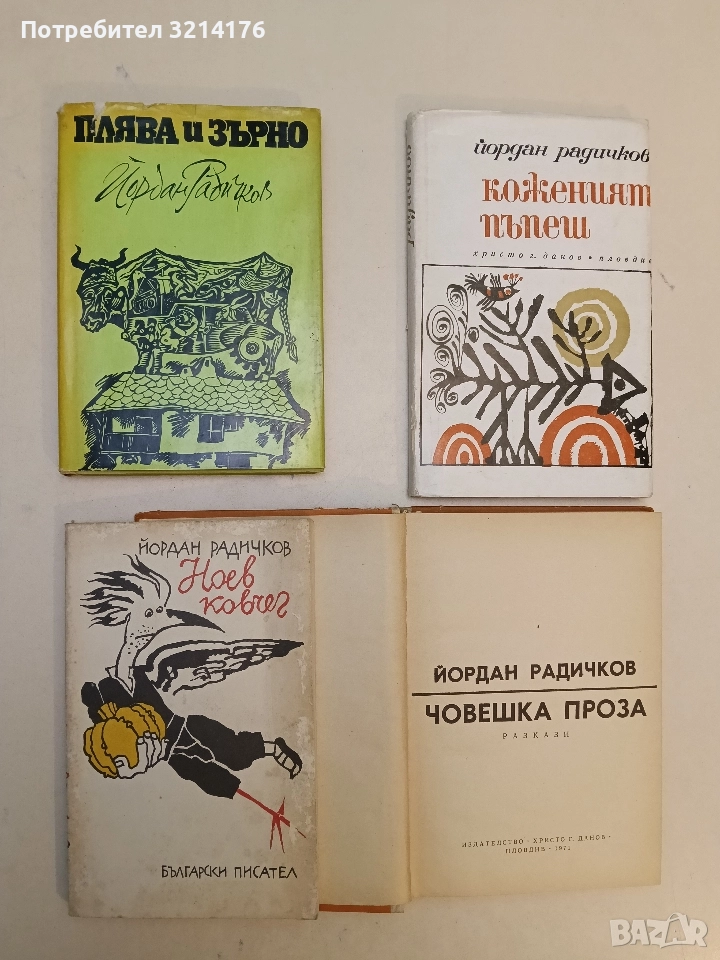 Ноев ковчег - Йордан Радичков, снимка 1