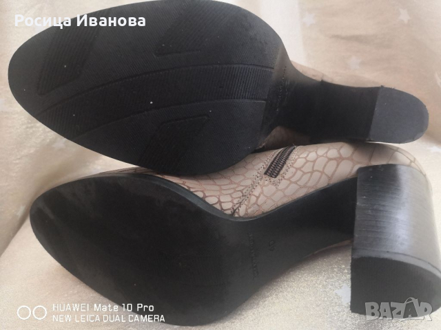 Италиански боти Roberto Venuti , снимка 5 - Дамски боти - 36551344