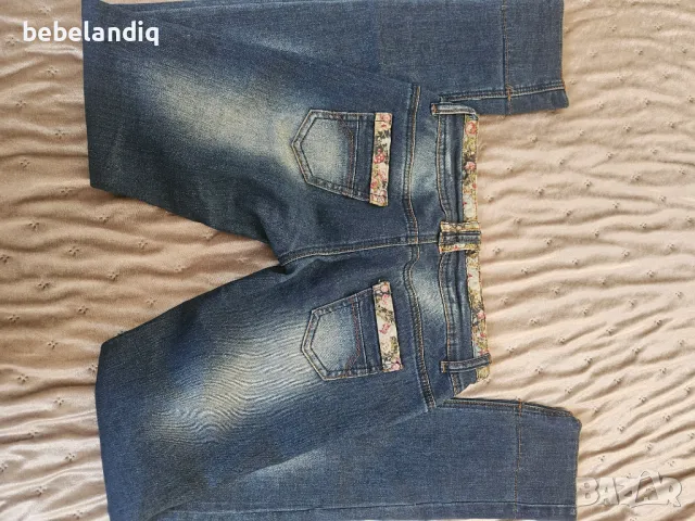 Два чифта дънки, slim fit, снимка 4 - Детски панталони и дънки - 47319234