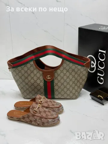 Gucci Дамски Чехли Гучи - Различни Модели и Цветове Код SEM-374, снимка 10 - Чехли - 55854750