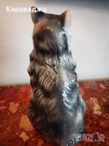 Порцеланова Котка Capodimonte, снимка 5 - Статуетки - 48339539