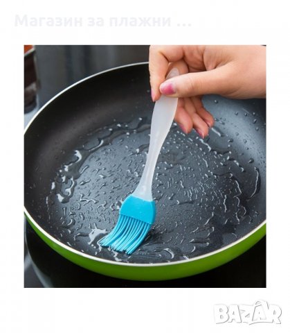  СИЛИКОНОВА ШПАТУЛА ИЛИ ЧЕТКА - код 1740, снимка 3 - Прибори за хранене, готвене и сервиране - 34267720