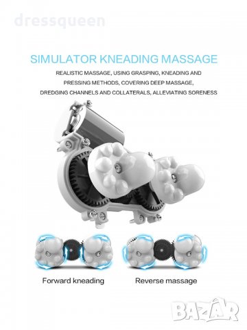 2657 Шиацу масажираща възглавница U образна, снимка 8 - Други стоки за дома - 30531684