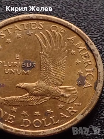 Монета ONE DOLLAR UNITED STATES OF AMERICA E PLURIBUS UNUM за КОЛЕКЦИЯ 38082, снимка 5 - Нумизматика и бонистика - 40767524