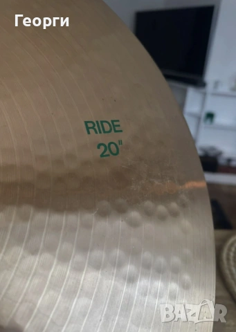 Чинели Paiste 505 Crash 16", HiHat 14", Ride 20", снимка 13 - Ударни инструменти - 53269409