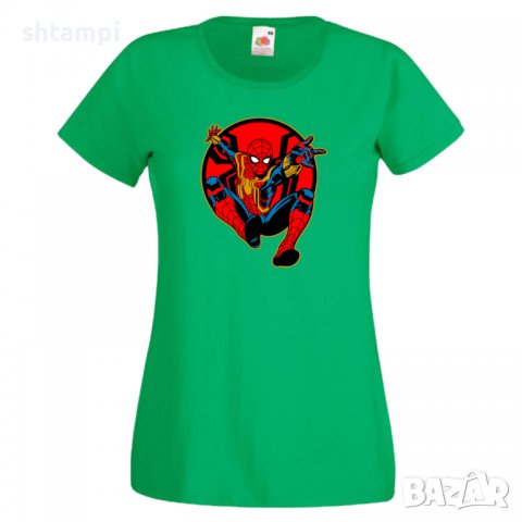 Дамска тениска Spiderman 009 Игра,Изненада,Подарък,Празник,Повод, снимка 9 - Тениски - 37282221