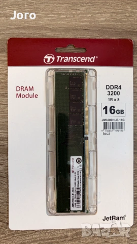 *Нова* Памет за компютър Transcend 16GB DDR4 3200MHz