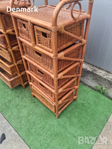  Ратанови шкафове, снимка 4 - Шкафове - 54208165