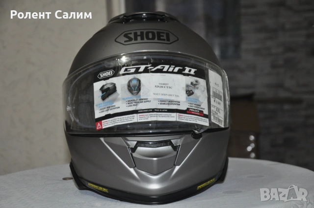 SHOEI GT-Air II Matt Deep Grey – Размер XXL