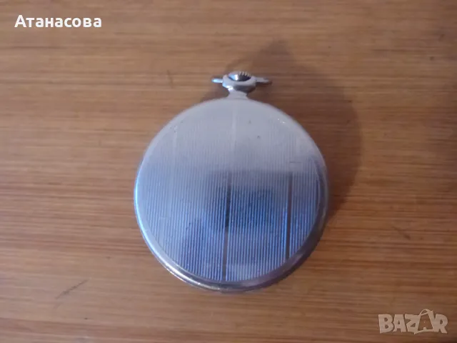 Джобен часовник Молния Мълния Molnija 18 камъка, снимка 4 - Антикварни и старинни предмети - 47428632