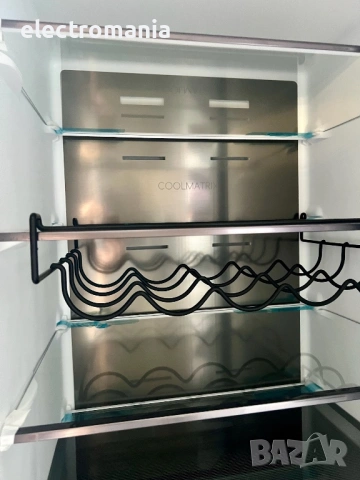 НЕУПОТРЕБЯВАН!!!хладилник с фризер Cecotec Bolero Combi 456 DarkC Total No Frost, снимка 11 - Хладилници - 53895465