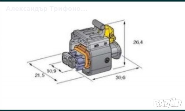 Авто букса конектор куплунг за дизелови инжектори CDTi / Multijet Opel, Fiat, Alfa, BMW, Citroën, снимка 2 - Части - 31094666