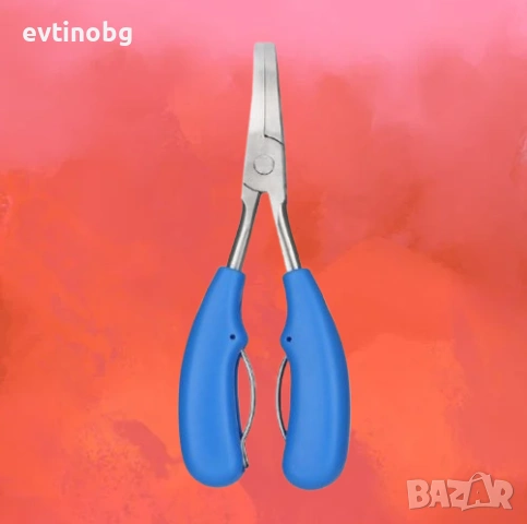 Клещи за стягане на риболовни възли и монтажи