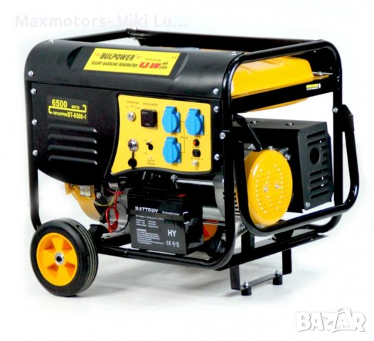 Генератор за ток 6.5 KW Bulpower с вградена автоматика  620 лв, снимка 3 - Генератори - 39346553