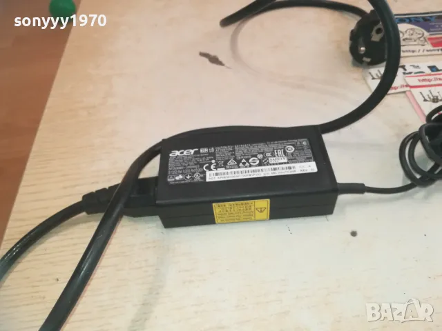 ACER 19V 3,42A ADAPTER 1010241624, снимка 4 - Кабели и адаптери - 47536272