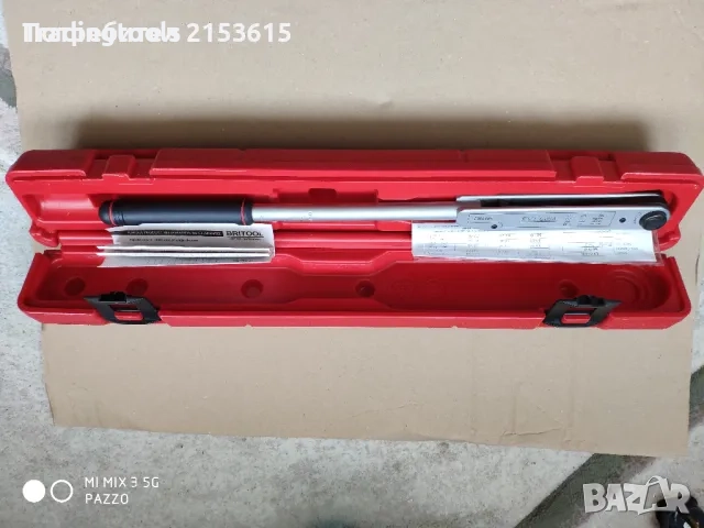 BRITOOL EVT600A 1/2 динамометричен ключ 12-68нм MADE IN ENGLAND