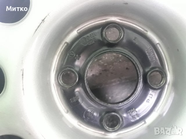 Патерица резервна гума с джанта Firestone 14 цола, снимка 2 - Гуми и джанти - 40033159