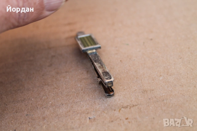 Сребърна Щипка за вратовръзка 0,925, снимка 6 - Колиета, медальони, синджири - 53275027