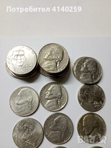 САЩ МОНЕТИ ГОЛЯМ ЛОТ 5 ЦЕНТА 1958 до 2020 г , снимка 5 - Нумизматика и бонистика - 52451361