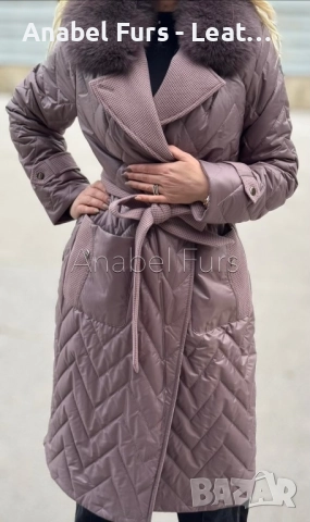 Дамски палта и якета с естествен косъм, снимка 3 - Палта, манта - 51932092