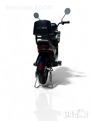 Електрически скутер MBHMOTO PS-05 Purper Red 48V с до 40км пробег, снимка 5 - Мотоциклети и мототехника - 50535603