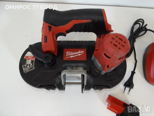 Milwaukee M12 BS - Лентов трион / Акумулаторен банциг, снимка 2 - Други инструменти - 47374847