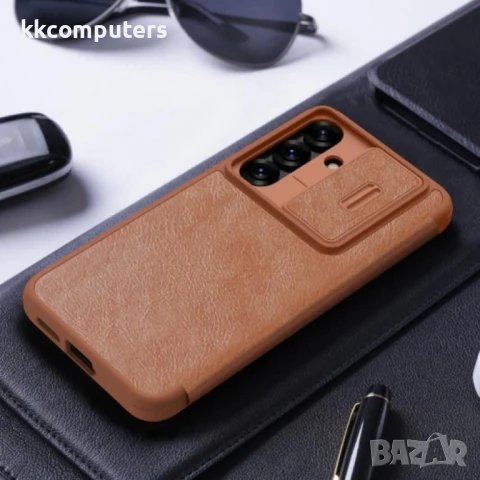 Samsung Galaxy S25+ 5G NILLKIN Wallet/ PU + TPU Кожен Калъф и Протектор