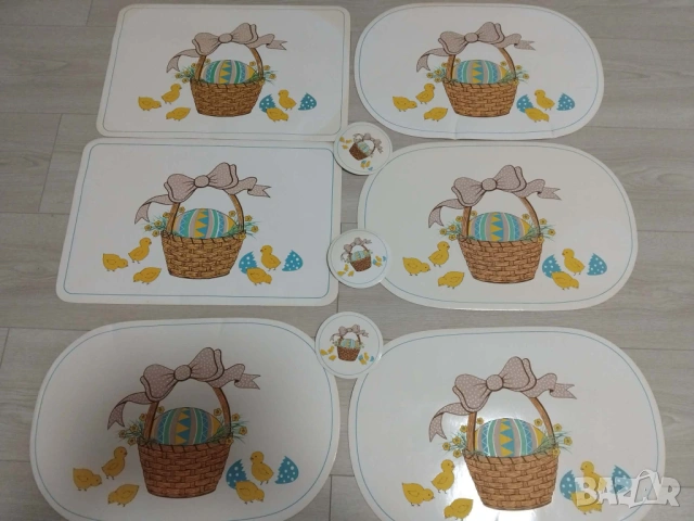 Великденски подложки за храненене, снимка 5 - Декорация за дома - 54017667