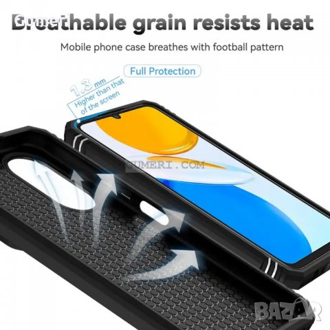 Huawei Honor X7 - Противоударен Хибриден Кейс с Капак и Ринг, снимка 9 - Калъфи, кейсове - 38372416