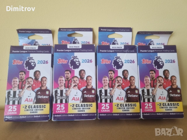Topps Premier League 2026 Eko pack