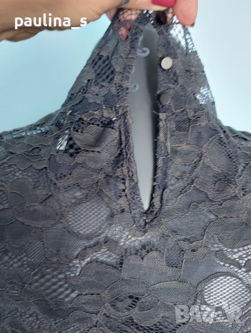 Два различни броя / Дантелена еластична блуза "Neo noir" и "LMTD" / дантела, лукс категория , снимка 9 - Корсети, бюстиета, топове - 36575209