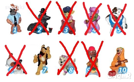 Киндер - играчки от шоколадови яйца - Kinder Surprise, снимка 10 - Колекции - 34232449