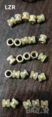 M2 (М3) гайка за "вграждане" дължина 2mm (3.5mm), снимка 2 - Друга електроника - 40893126