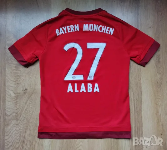 Bayern Munchen / Adidas #27 Alaba - детска футболна тенниска на Байерн Мюнхен