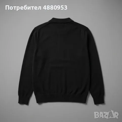 Тънък черен пуловер Polo Ralph Lauren, снимка 2 - Пуловери - 56417169