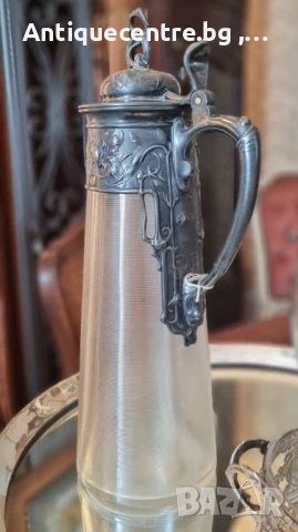 Античен декандер- 1900 -1920г.  Фирма WMF , снимка 2 - Декорация за дома - 50940715