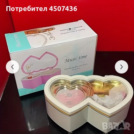 Музикална кутия с място за бижута с танцуваща балерина и огледало , снимка 5 - Декорация за дома - 50839936