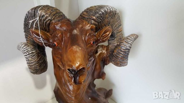 Нова Статуетка Овен 30см фигура сувенир, снимка 7 - Декорация за дома - 30758825