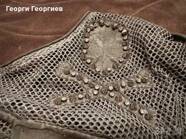 Уникална, нестандартна блузка, снимка 5 - Тениски - 50626173