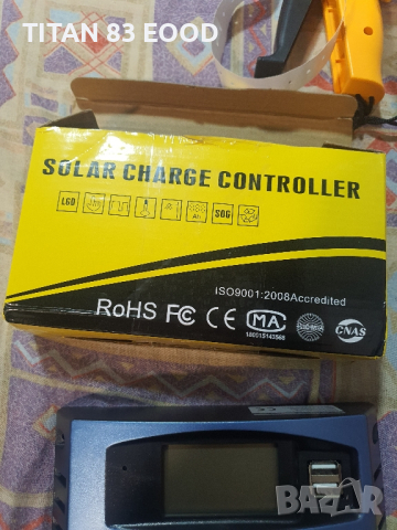 12V 24V соларен контролер за зареждане LCD екран, снимка 2 - Друга електроника - 44671621