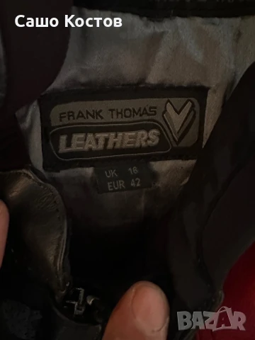 Кожен мото екип от две части Frank Thomas, снимка 2 - Якета - 50472364