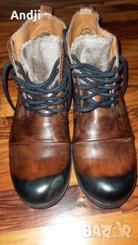 Оригинални,кожени,мъжки,боти