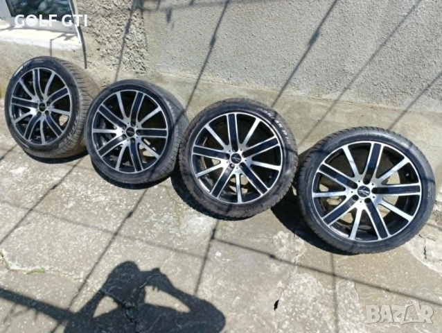 Джанти с гуми 18-ки 5х100 Alutec Germany, снимка 2 - Гуми и джанти - 54334257