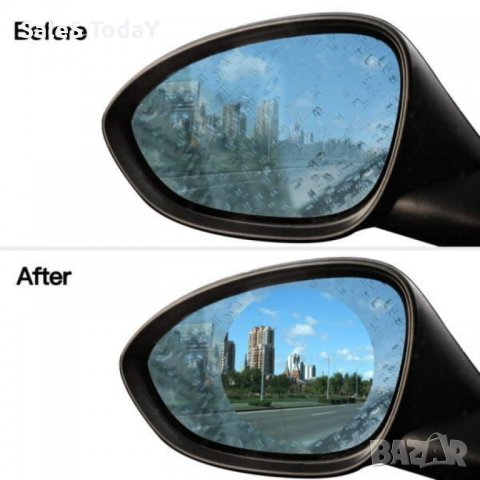 Фолио за странични огледала, при мъгла, дъжд, 2БР., снимка 3 - Аксесоари и консумативи - 38874453