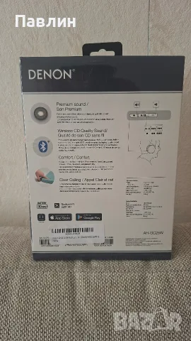 Denon GC25W wireless hi-res headphones , снимка 2 - Слушалки и портативни колонки - 55981215