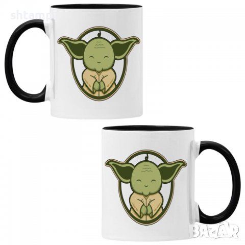 Чаша Star Wars Yoda 1,,Керамична Чаша, Кафе Чай, Игра,Изненада,Подарък,Повод,Празник,Рожден Ден